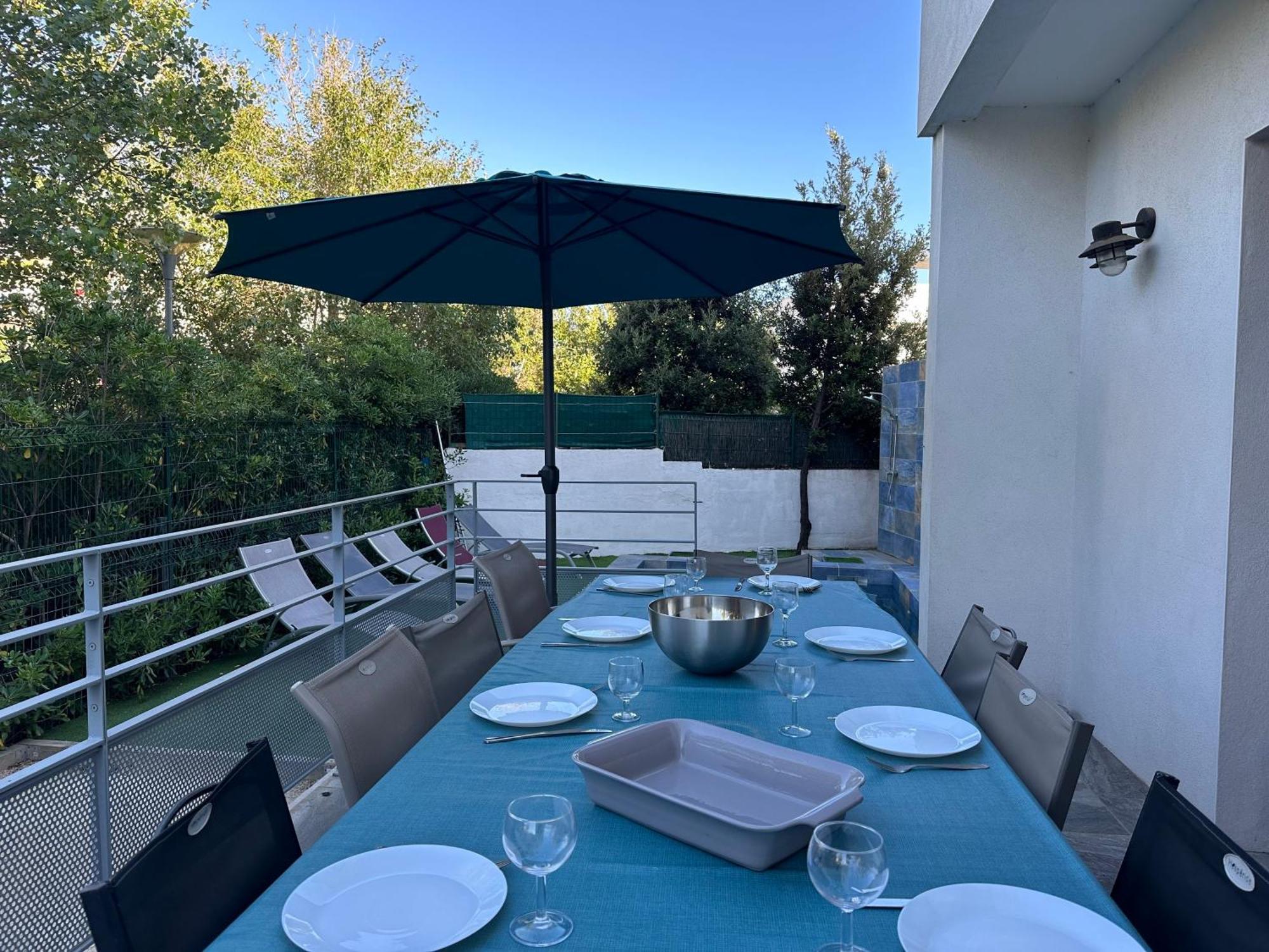 Villa Saona Plage Sete Bagian luar foto